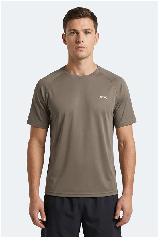 Slazenger Rısıng Kahve Erkek T-Shırt