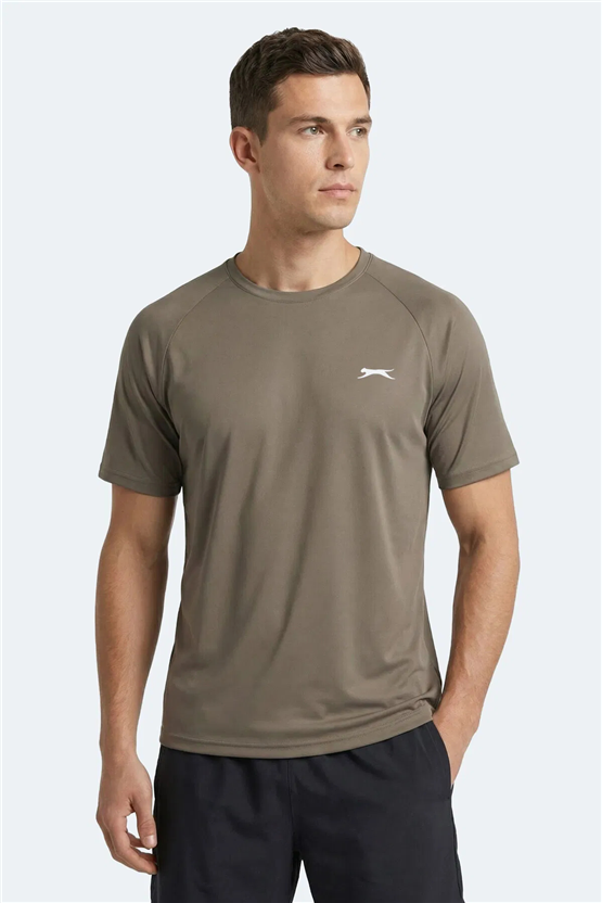Slazenger Rısıng Kahve Erkek T-Shırt