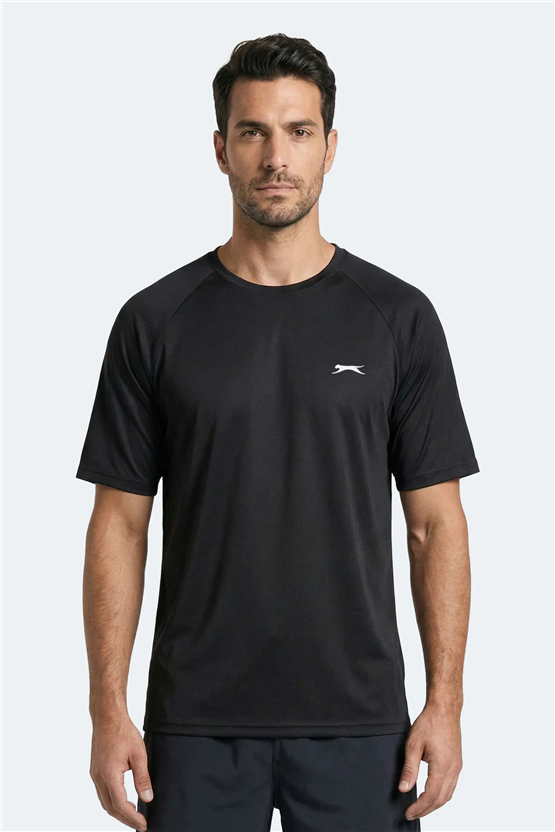 Slazenger Rısıng Sıyah Erkek T-Shırt
