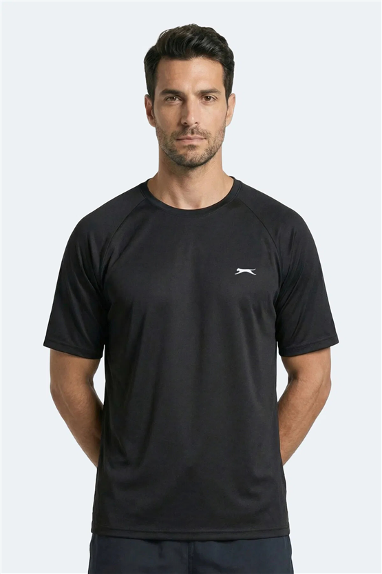 Slazenger Rısıng Sıyah Erkek T-Shırt