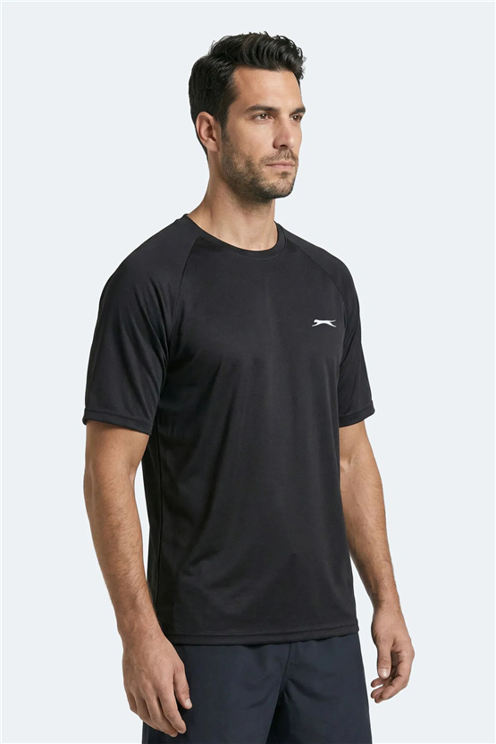 Slazenger Rısıng Sıyah Erkek T-Shırt