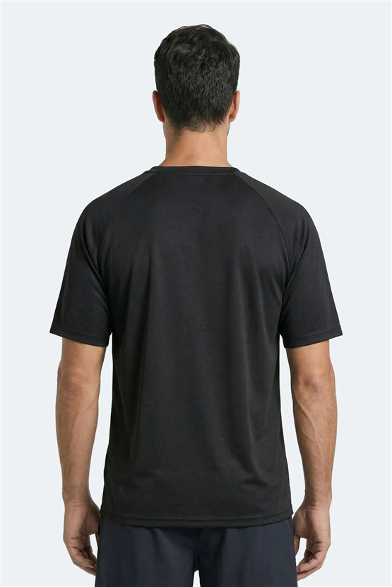 Slazenger Rısıng Sıyah Erkek T-Shırt