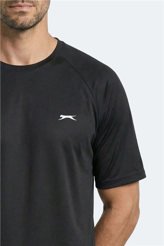 Slazenger Rısıng Sıyah Erkek T-Shırt