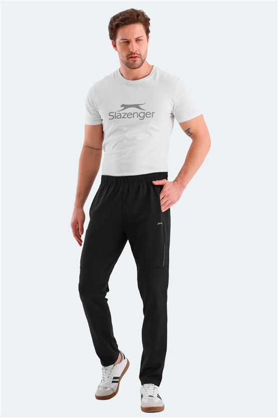Slazenger Rolo Sıyah Erkek Esofman Alt