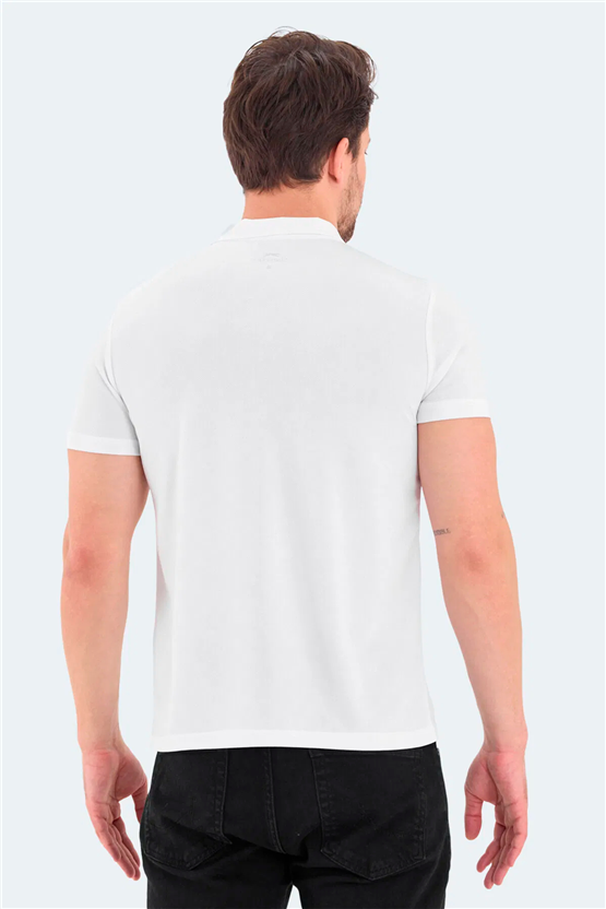Slazenger Royal Beyaz Erkek T-Shırt