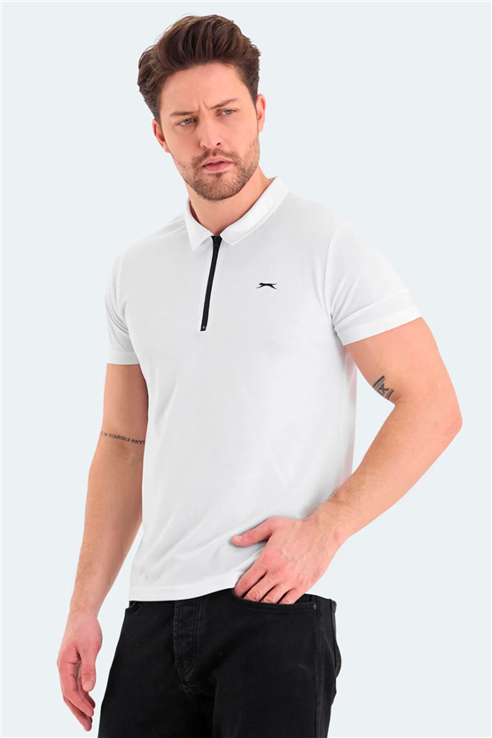 Slazenger Royal Beyaz Erkek T-Shırt