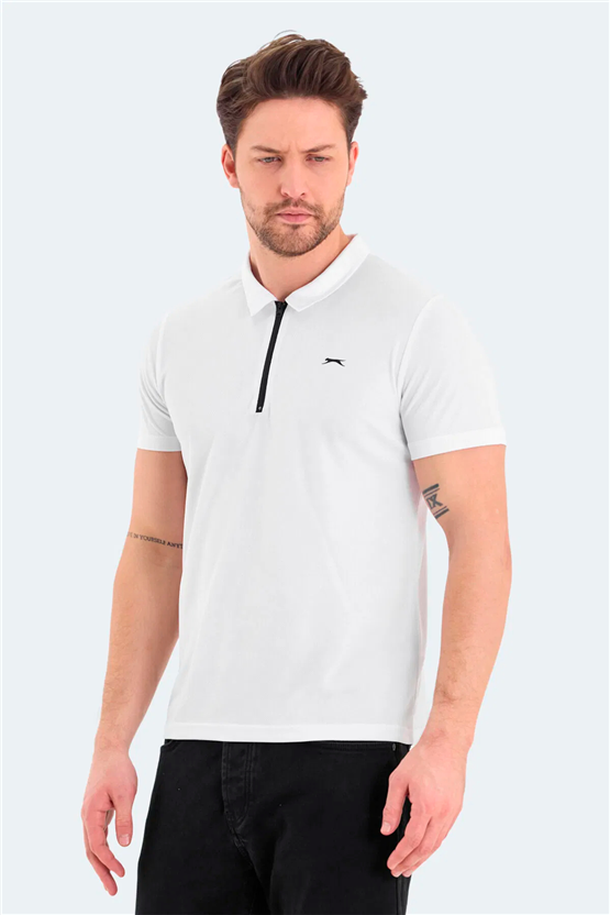 Slazenger Royal Beyaz Erkek T-Shırt