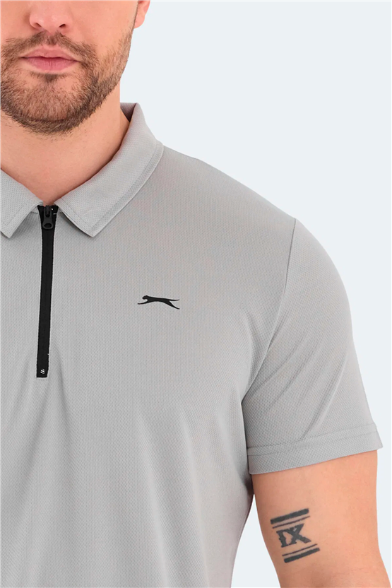 Slazenger Royal Grı Erkek T-Shırt