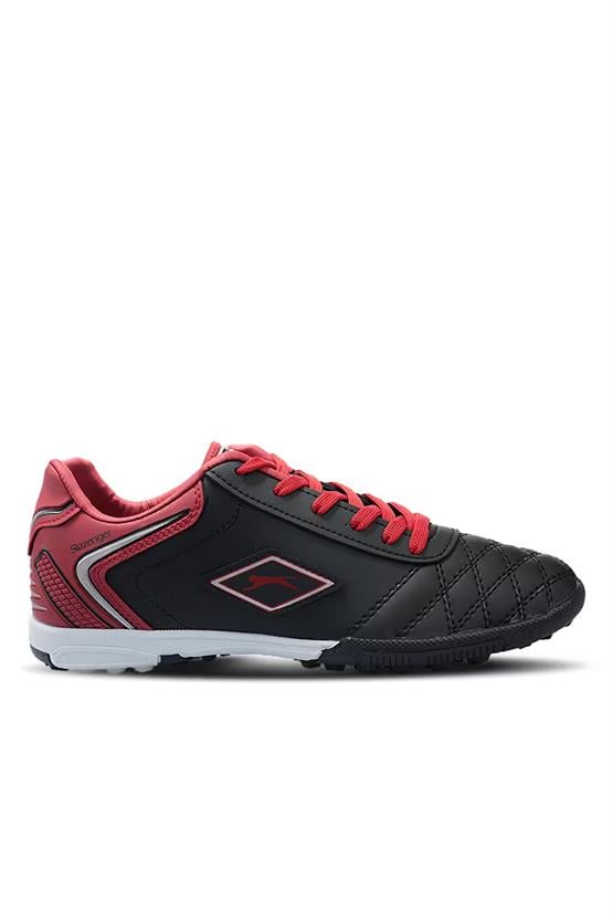 Slazenger Sa12Fe201-506 Siyah Kırmızı Hugo Halısaha Erkek Ayakkabı