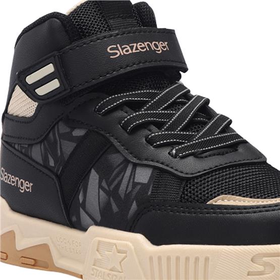 Slazenger Sa14Lf057-511 Nurnberg F Siyah / Bej Filet Çocuk Gunluk Ayakkabı