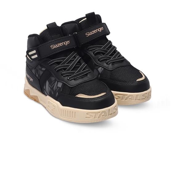 Slazenger Sa14Lf057-511 Nurnberg F Siyah / Bej Filet Çocuk Gunluk Ayakkabı