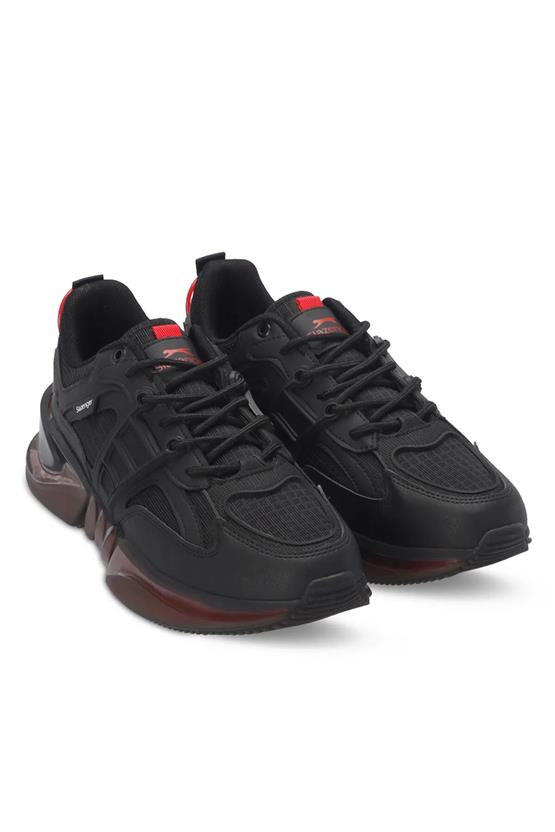 Slazenger Sa14Re051-506 Zenıth In Sıyah / Kırmızı Mrd Yuruyus Ayakkabısı