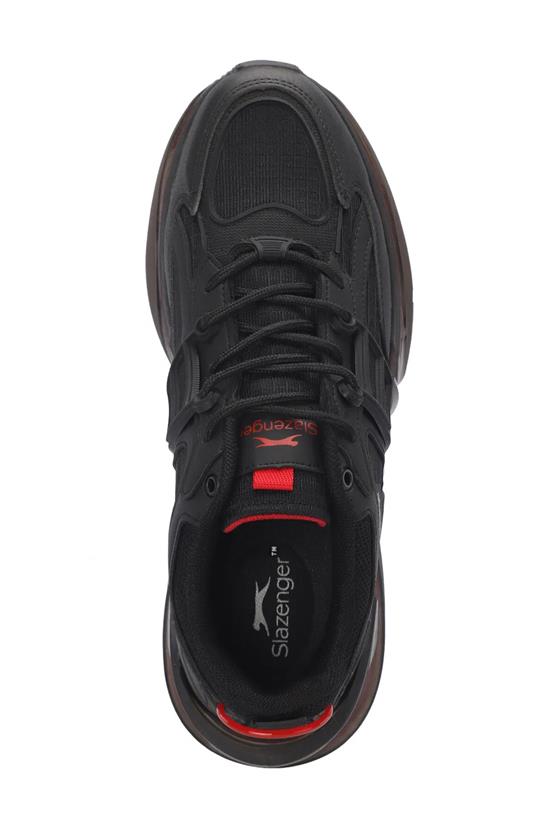Slazenger Sa14Re051-506 Zenıth In Sıyah / Kırmızı Mrd Yuruyus Ayakkabısı