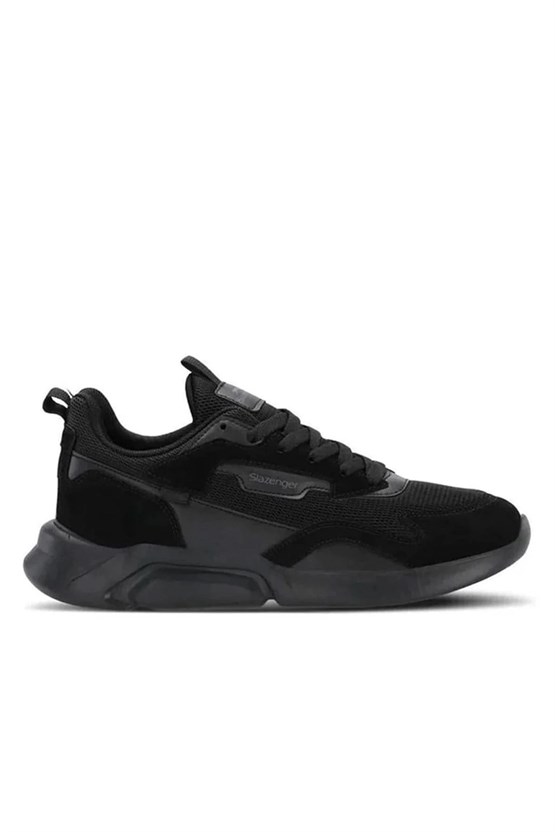 Slazenger Sa15Re081-596 Optıon Sıyah / Sıyah Mrd Kosu Ayakkabısı