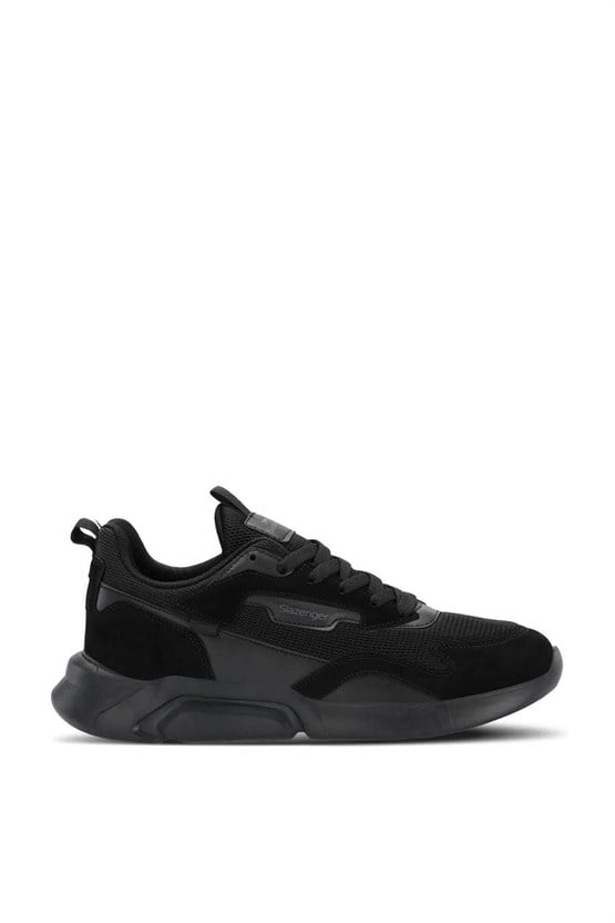 Slazenger Sa15Re081-596 Optıon Sıyah / Sıyah Mrd Kosu Ayakkabısı
