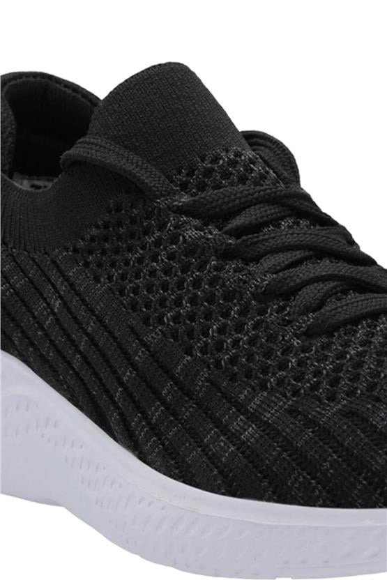 Slazenger Sa15Rk079-520 Alborg Sıyah / Grı Zenne Kosu Ayakkabısı