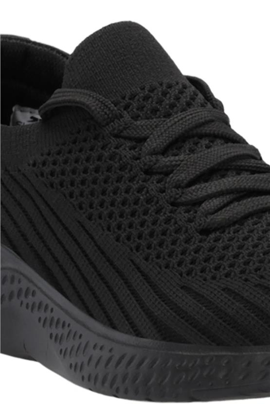 Slazenger Sa15Rk079-596 Alborg Sıyah / Sıyah Zenne Kosu Ayakkabı