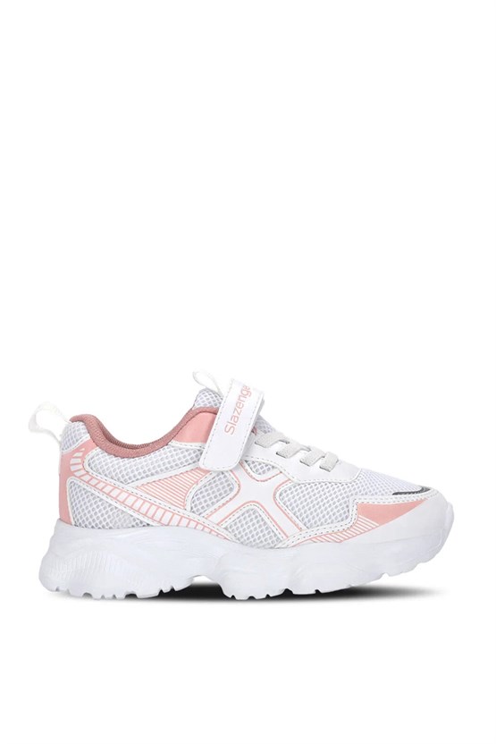 Slazenger Sa16Lf020-061 Fızzy Beyaz / Pudra Filet Kız Çocuk Günlük Ayakkabı
