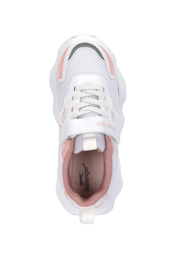 Slazenger Sa16Lf020-061 Fızzy Beyaz / Pudra Filet Kız Çocuk Günlük Ayakkabı