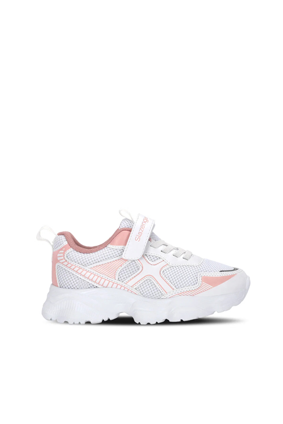 Slazenger Sa16Lf020-061 Fızzy Beyaz / Pudra Filet Kız Çocuk Günlük Ayakkabı