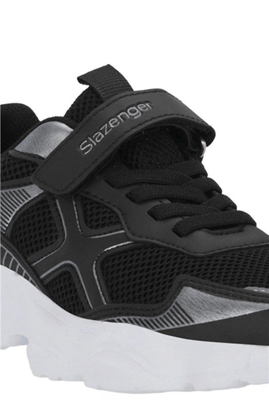 Slazenger Sa16Lf020-519 Fızzy Siyah / Gümüş Filet Unisex Günlük Ayakkabı