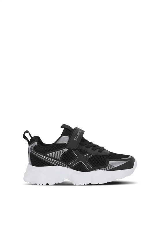 Slazenger Sa16Lf020-519 Fızzy Siyah / Gümüş Filet Unisex Günlük Ayakkabı