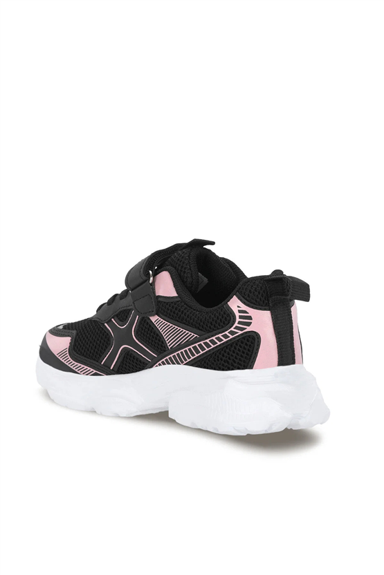 Slazenger Sa16Lf020-563 Fızzy Siyah / Pudra Filet Kız Çocuk Günlük Ayakkabı