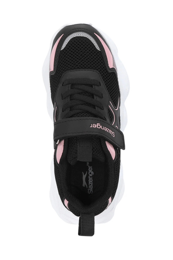Slazenger Sa16Lf020-563 Fızzy Siyah / Pudra Filet Kız Çocuk Günlük Ayakkabı