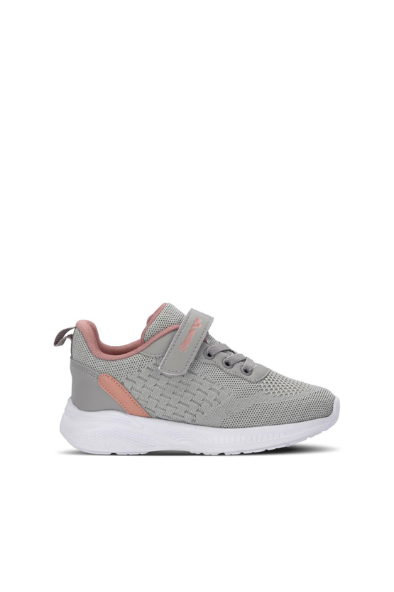 Slazenger SA16LF024-216 Flarex Gri / Püdra Filet Kız Çocuk Spor Ayakkabı