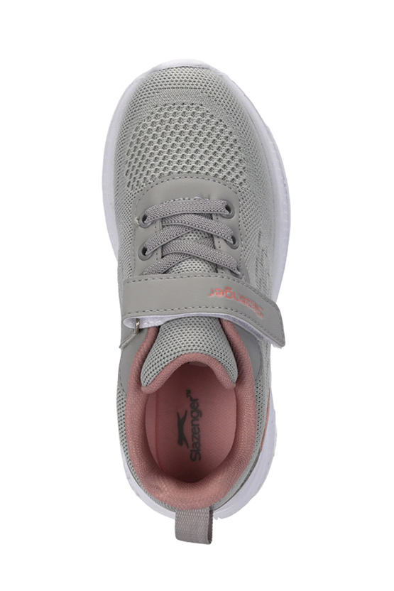 Slazenger SA16LF024-216 Flarex Gri / Püdra Filet Kız Çocuk Spor Ayakkabı