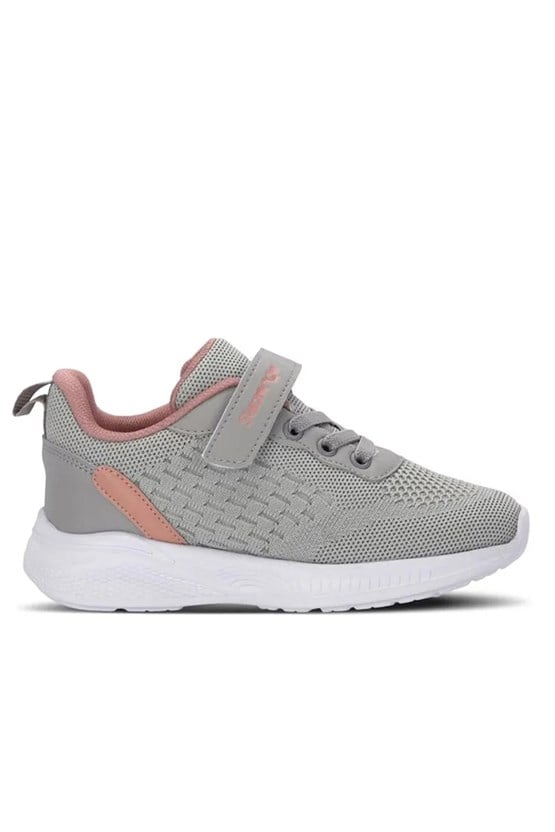 Slazenger SA16LF024-216 Flarex Gri / Püdra Filet Kız Çocuk Spor Ayakkabı