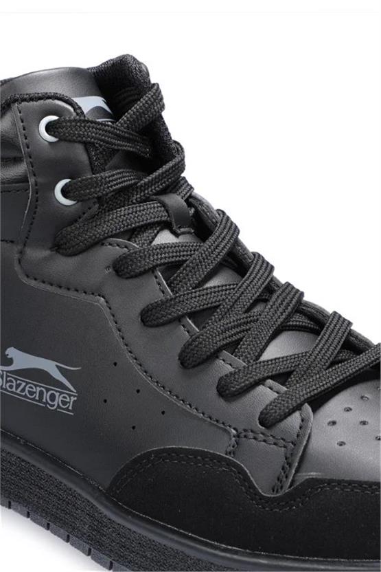 Slazenger Sa22Le001-596 Pace Siyah Siyah Erkek Sneaker