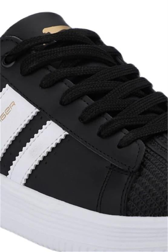 Slazenger Sa23Le050-510 Zeno M Siyah / Beyaz Erkek Sneaker