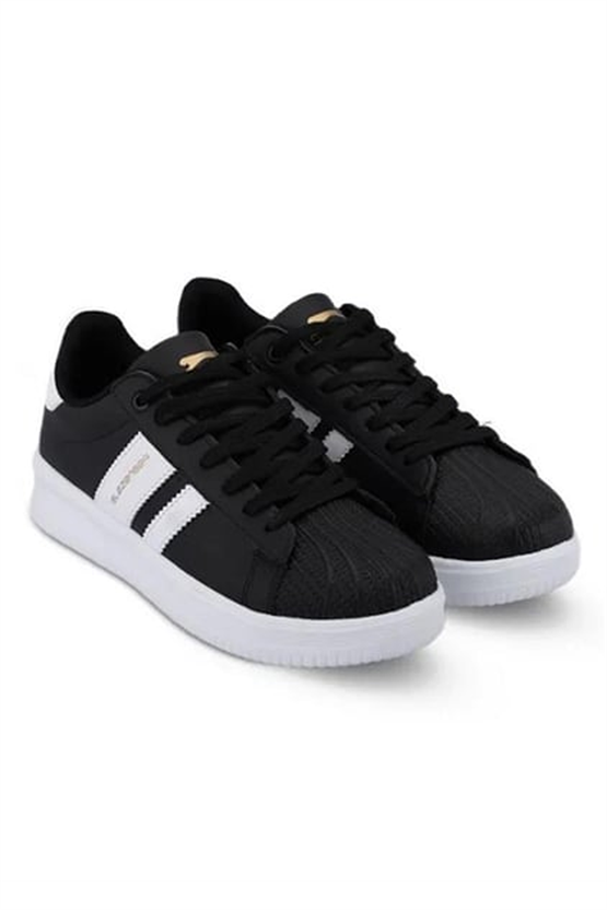 Slazenger Sa23Le050-510 Zeno M Siyah / Beyaz Erkek Sneaker