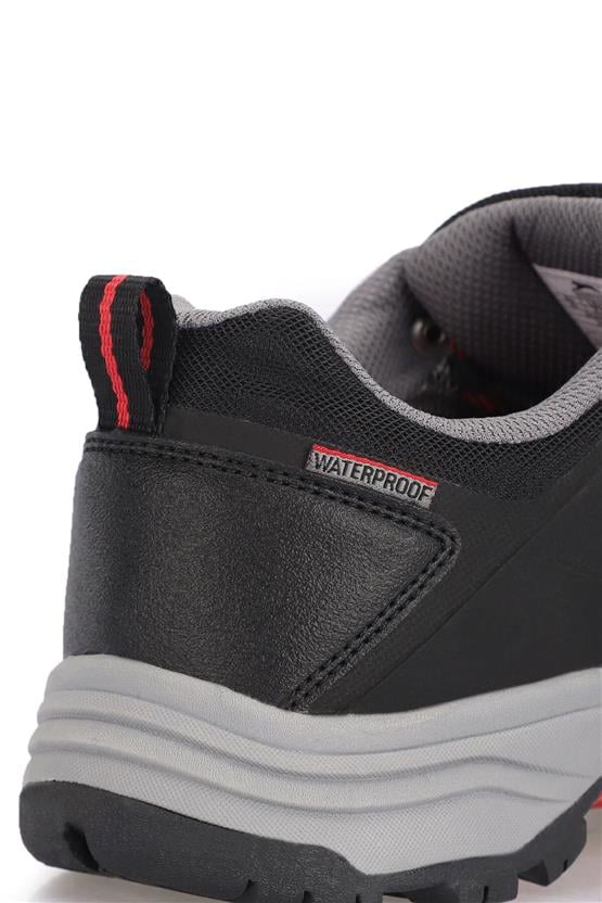 Slazenger Sa23Oe097-500 Weather Siyah Siyah Erkek Outdoor Ayakkab