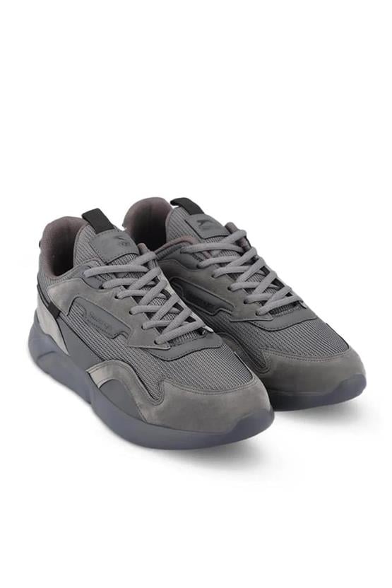 Slazenger Sa23Re048-230 Option Füme Erkek Koşu Ayakkabısı