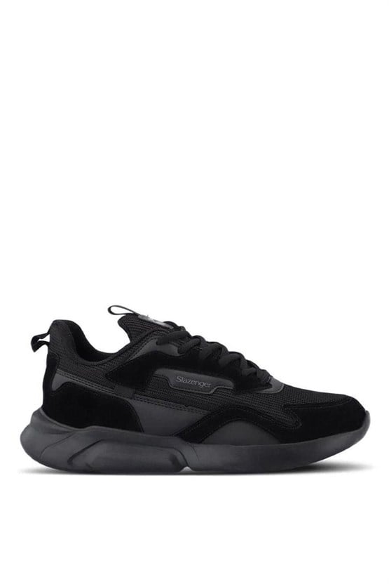 Slazenger Sa23Re048-596 Option Siyah / Siyah Erkek Koşu Ayakkabısı