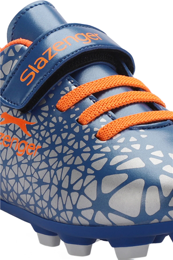 Slazenger Sa24Ff006-580 Crystal Krp. F Saks Mavi Erkek Flt Futbol Ayakkabısı