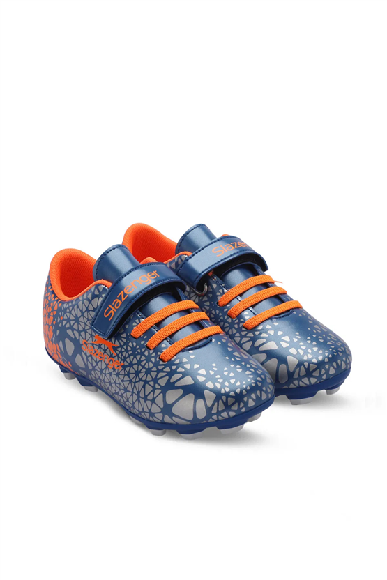 Slazenger Sa24Ff006-580 Crystal Krp. F Saks Mavi Erkek Flt Futbol Ayakkabısı