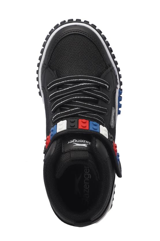 Slazenger Sa24Lf007-510 North Siyah / Beyaz Fılet Erkek Cocuk Sneaker Ayakkabı
