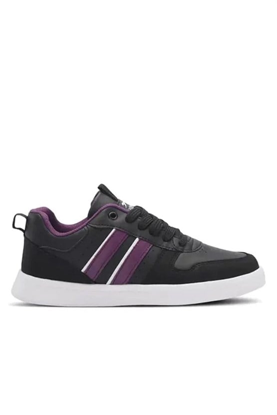 Slazenger Sa24Lk002-561 Identy Sıyah / Mor Garson Gunluk Ayakkabı