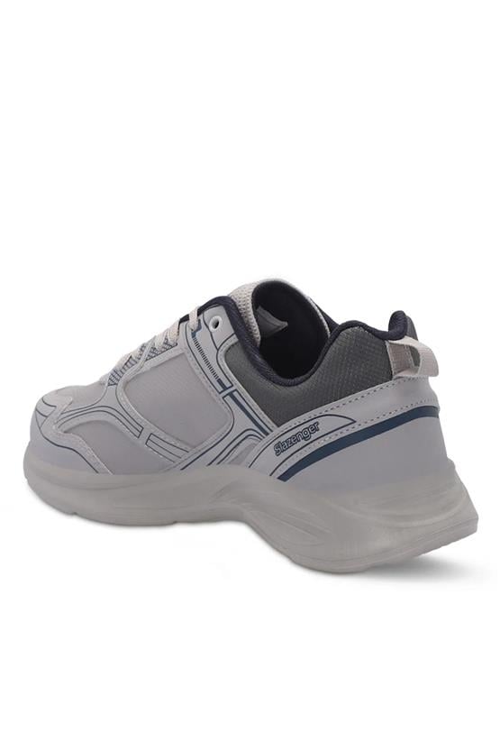 Slazenger Sa24Re001-201 Gıma Grı / Lacıvert Mrd Kosu Ayakkabısı