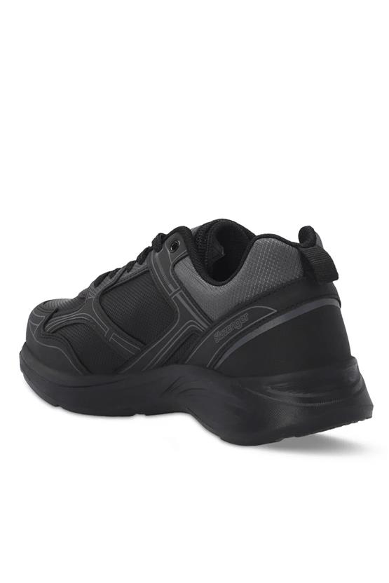 Slazenger Sa24Re001-596 Gıma Sıyah / Sıyah Mrd Kosu Ayakkabısı