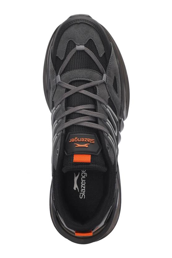 Slazenger Sa24Re004-232 Zalar In Koyu Grı / Sıyah Mrd Yuruyus Ayakkabısı