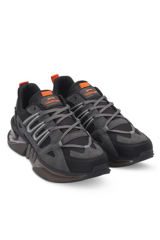 Slazenger Sa24Re004-232 Zalar In Koyu Grı / Sıyah Mrd Yuruyus Ayakkabısı