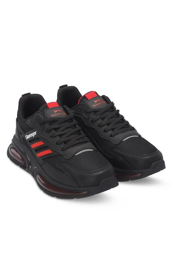 Slazenger Sa24Re006-506 Zıon In Sıyah / Kırmızı Mrd Yuruyus Ayakkabısı