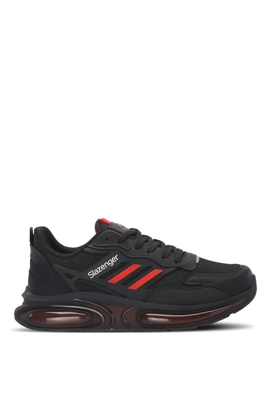 Slazenger Sa24Re006-506 Zıon In Sıyah / Kırmızı Mrd Yuruyus Ayakkabısı
