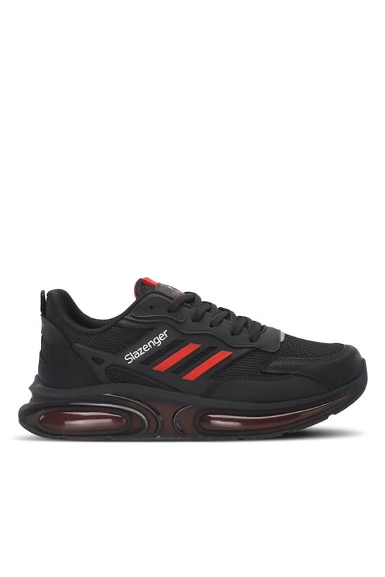 Slazenger Sa24Re006-506 Zıon In Sıyah / Kırmızı Mrd Yuruyus Ayakkabısı