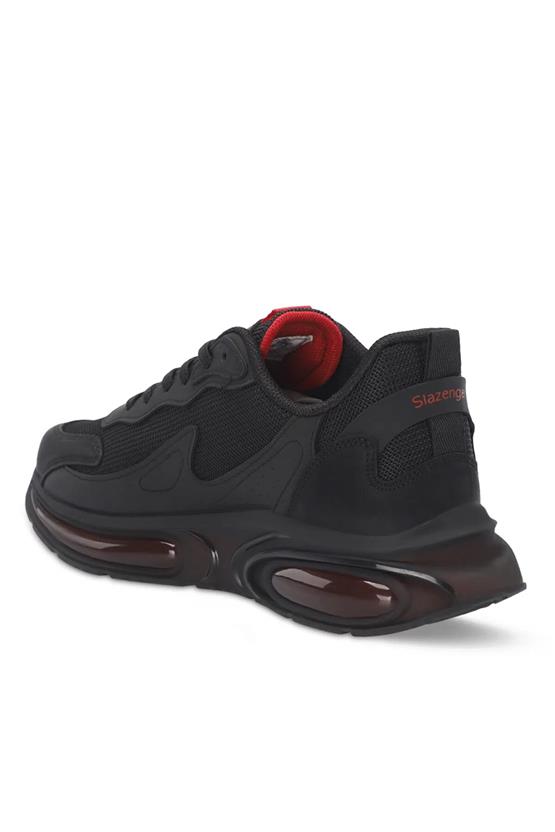 Slazenger Sa24Re006-506 Zıon In Sıyah / Kırmızı Mrd Yuruyus Ayakkabısı