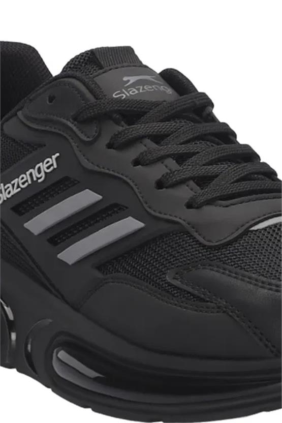 Slazenger Sa24Re006-518 Zıon Sıyah / Fume Erkek Kosu Ayakkabısı